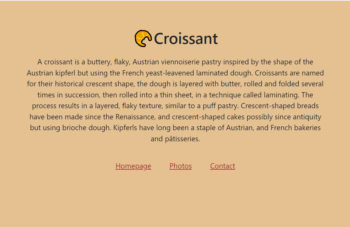 croissant site screenshot